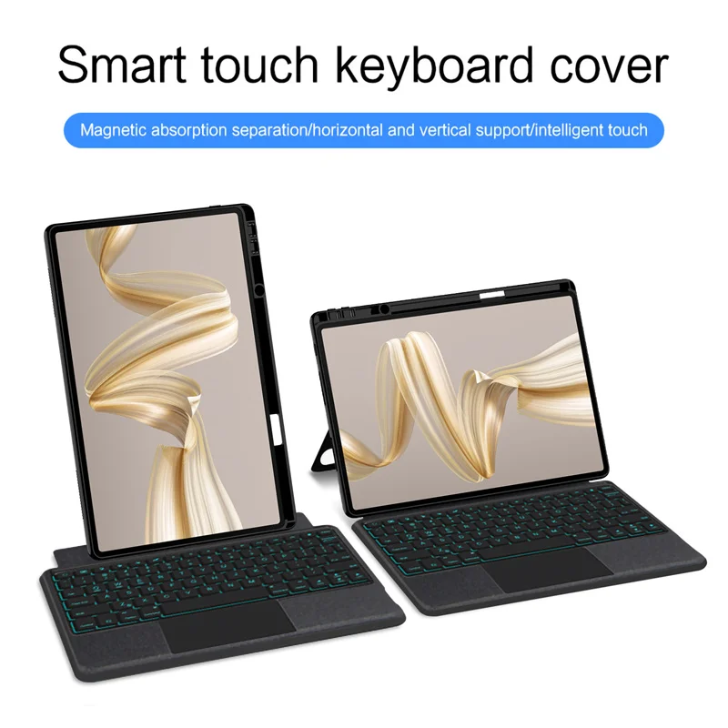 Funda con teclado magnético para Huawei MatePad Pro 12,2 2024, cubierta con panel táctil retroiluminado para Huawei MatePad Pro 12,2, MRO-W00, W10 - imagen 5