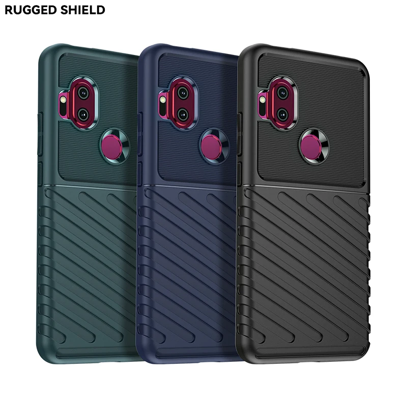 Funda de teléfono de silicona de lujo a prueba de golpes para Moto One Hyper - Funda protectora de TPU suave con características resistentes a los arañazos