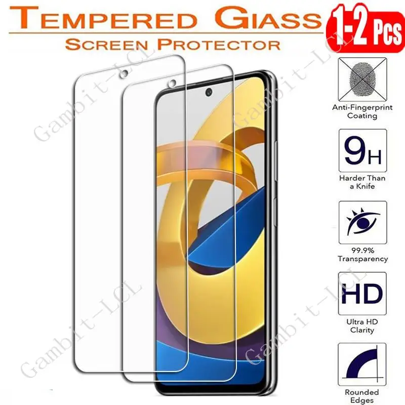 Protector de pantalla de vidrio templado para Xiaomi Poco C40 F4 GT M4 Pro 4G 5G M5 s X4 F3 M3 X3 NFC F2 M2 M4PRO X4PRO