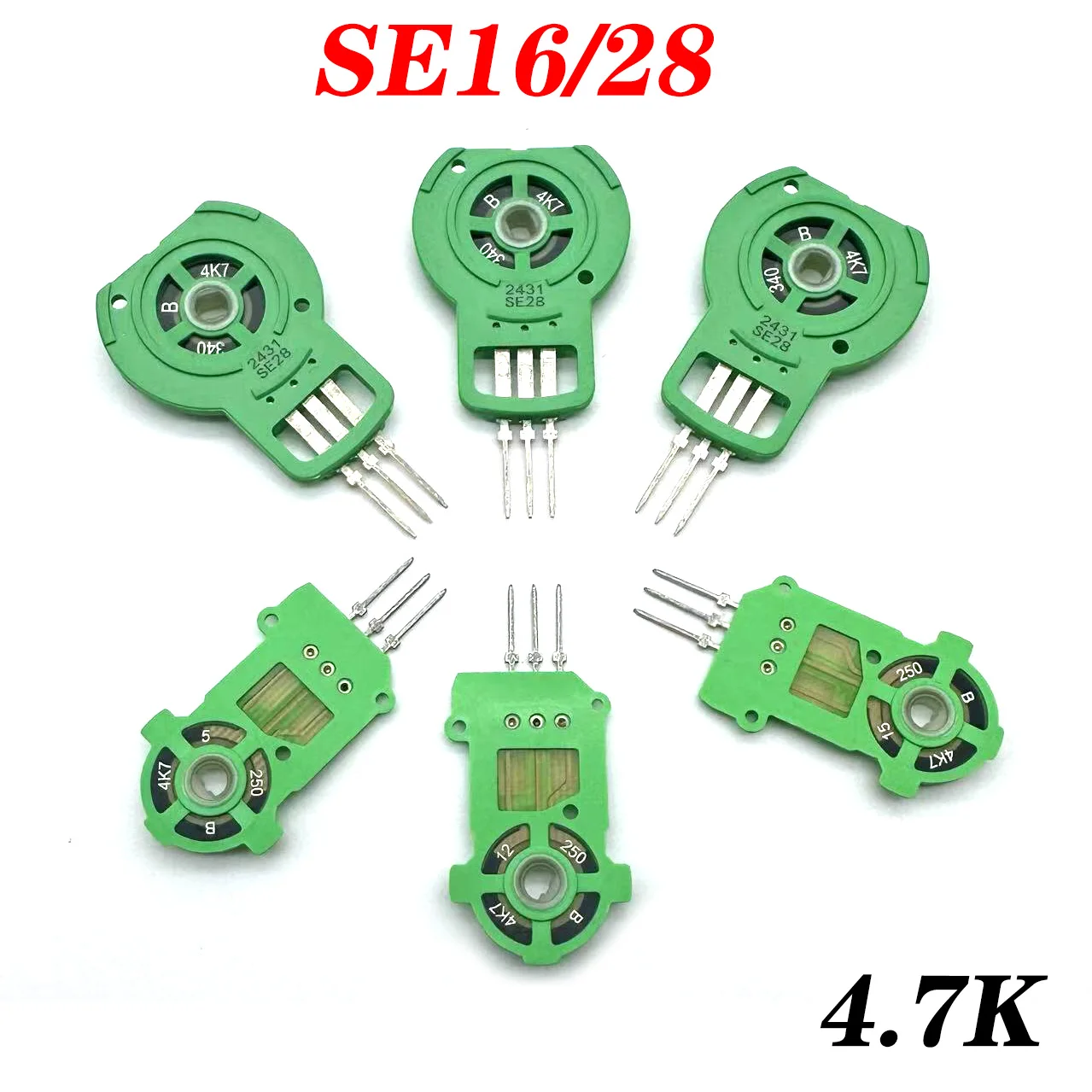 Nuevo Sensor de posición de tipo resistencia para aire acondicionado de automóvil, resistencia 4,7 K, valor de resistencia RD602B028A FP01-WDK02 - imagen 2