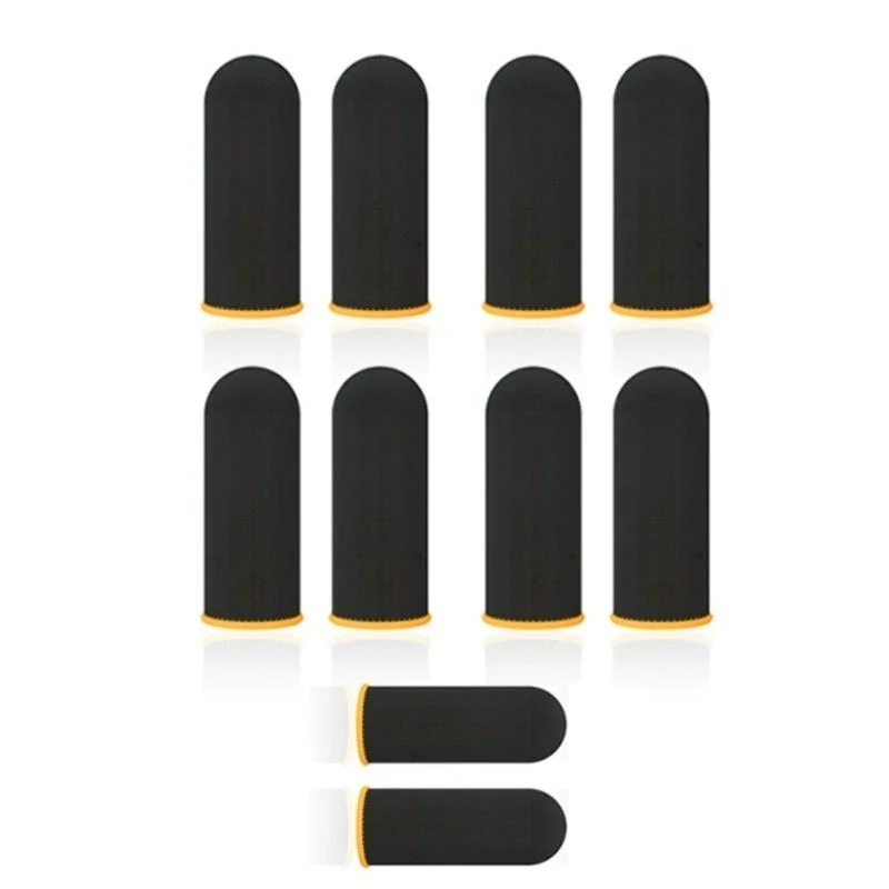 Guantes con yema del dedo para juegos móviles, 10 Uds., para jugadores PUBG, a prueba de sudor, antideslizantes, pantalla táctil, funda para el dedo, transpirable - imagen 5