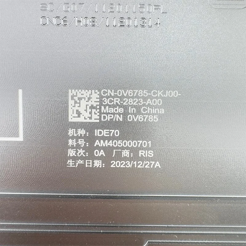 Nueva funda ORIGINAL para ordenador portátil, reemplazo de cubierta inferior D para Dell Precision 7780 0V6785 - imagen 3