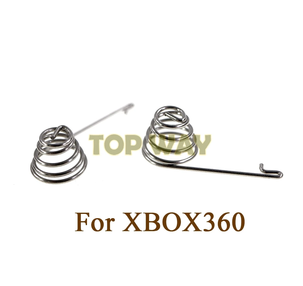 50 pares para Xbox 360 XBOX360 controlador inalámbrico batería L R resorte izquierdo derecho 2 reemplazo de reparación de PCB - imagen 2