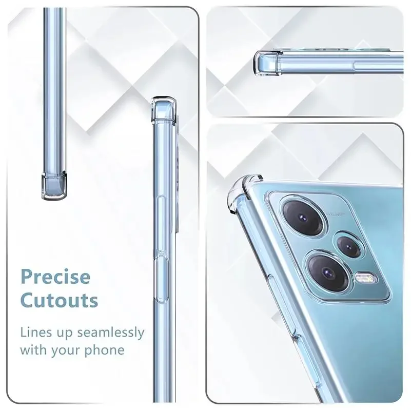 Funda de TPU con Airbag a prueba de golpes para Xiaomi Redmi Note 13 Pro Plus Note 13 5G, funda protectora, Fundas Coque - imagen 4