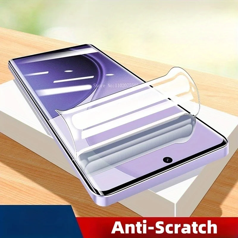 Protector de pantalla de hidrogel HD/privacidad/mate, 4 Uds., para OPPO A5X / A5 Pro / A5 / A3 Pro / A3X, antiarañazos, película de fácil instalación - imagen 5