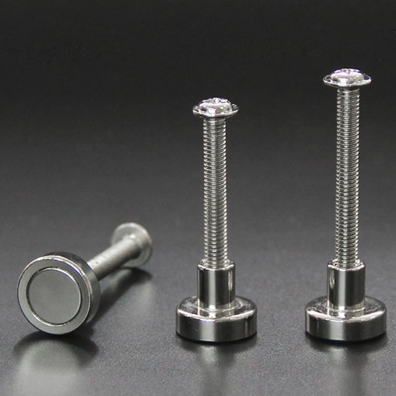 Tornillo magnético ventilador fijo tuerca magnética fijación chasis ventilador tornillo magnético DIY modificado refrigeración escritorio 25mm 38mm ventilador, 4 Uds actualización - imagen 2