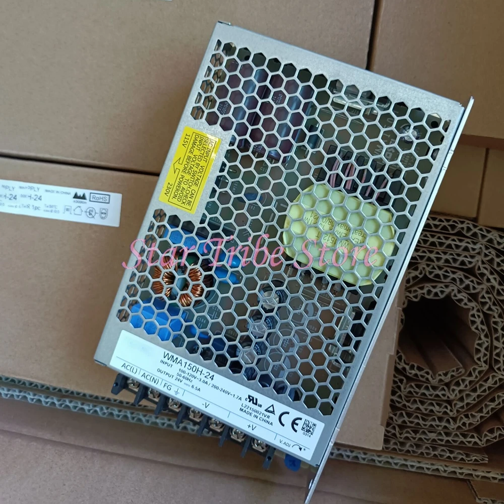 WMA150H-24 Fuente de alimentación conmutada 24V 6.5A AC/DC PS (tipo cerrado) 150W, 2 envíos rápidos - imagen 2