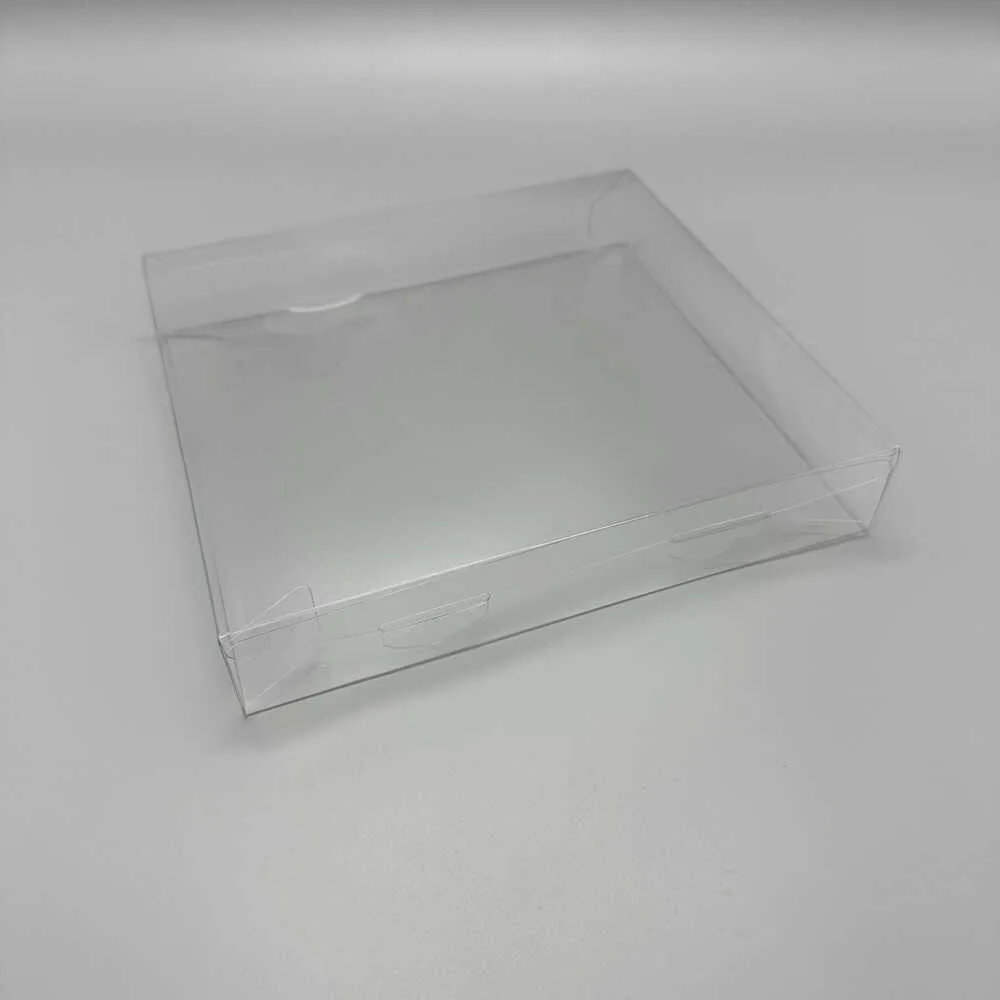 Caja de almacenamiento transparente a prueba de polvo para juego de cartas coleccionables de Pokémon, fundas para tarjetas de 1er aniversario, funda protectora de plástico para PTCG - imagen 3