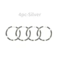 4pcs-Silver