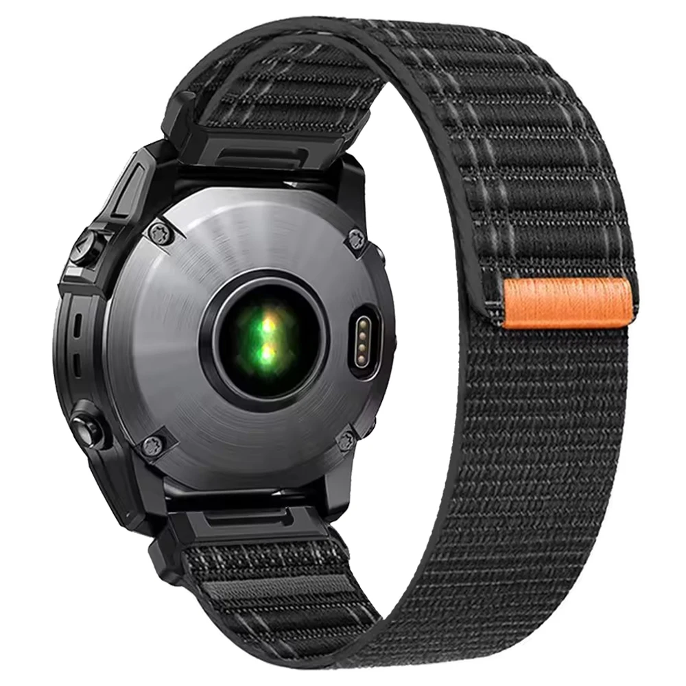 Correa de nailon tejido QuickFit de 22mm y 26mm para Garmin Fenix E 8 7 7X Pro 6 6X 5 5X Plus/Enduro 3/Epix Pro Gen 2 965 955