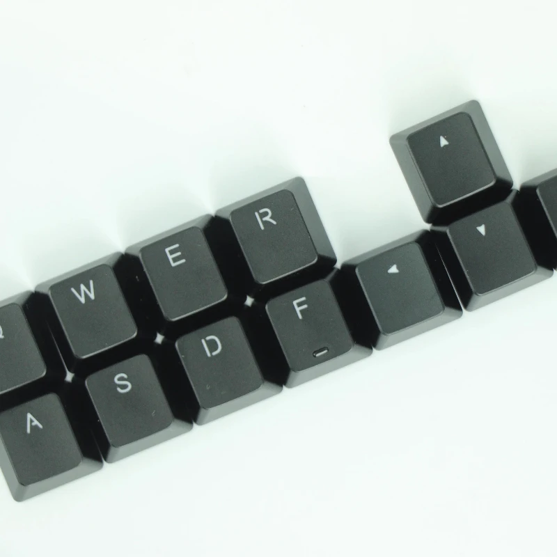 Hi UM-teclas de aleación de aluminio personalizadas con borde redondo de cereza, teclas transmisoras CuteSilver Gold Black Metal Point Key Caps para jugadores - imagen 5