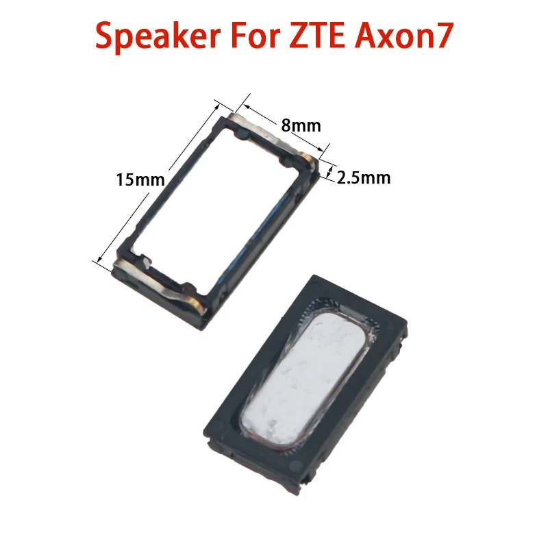 YUXI-altavoz para ZTE Axon7, zumbador de auriculares de 15x8x2,5mm, piezas de repuesto de altavoz externo