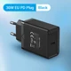 30W EU Plug Black