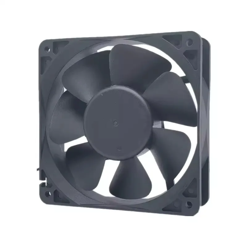 Convertidor de frecuencia de 2 cables, ventilador de alto volumen de aire, 12cm, 12038, 120x38mm, DC24V, 0.68A C35129-51API - imagen 2