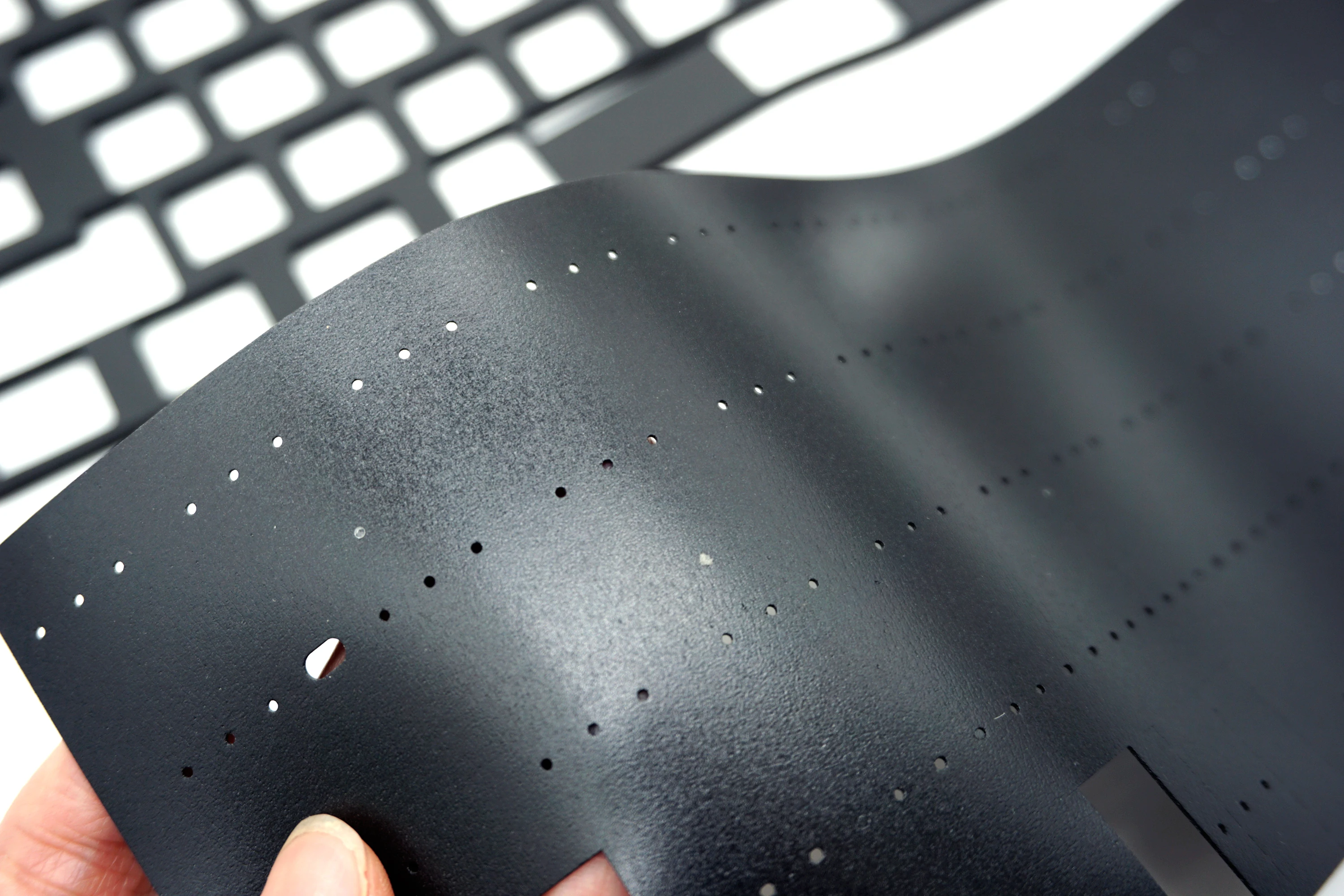 Keebox 60 64 80 Layout Poron Plate Foams Switches Sheet Bottom Foam Keyboard Typing Sound Silence Foam Neo80 Tiger80 Wooting60 - imagen 3