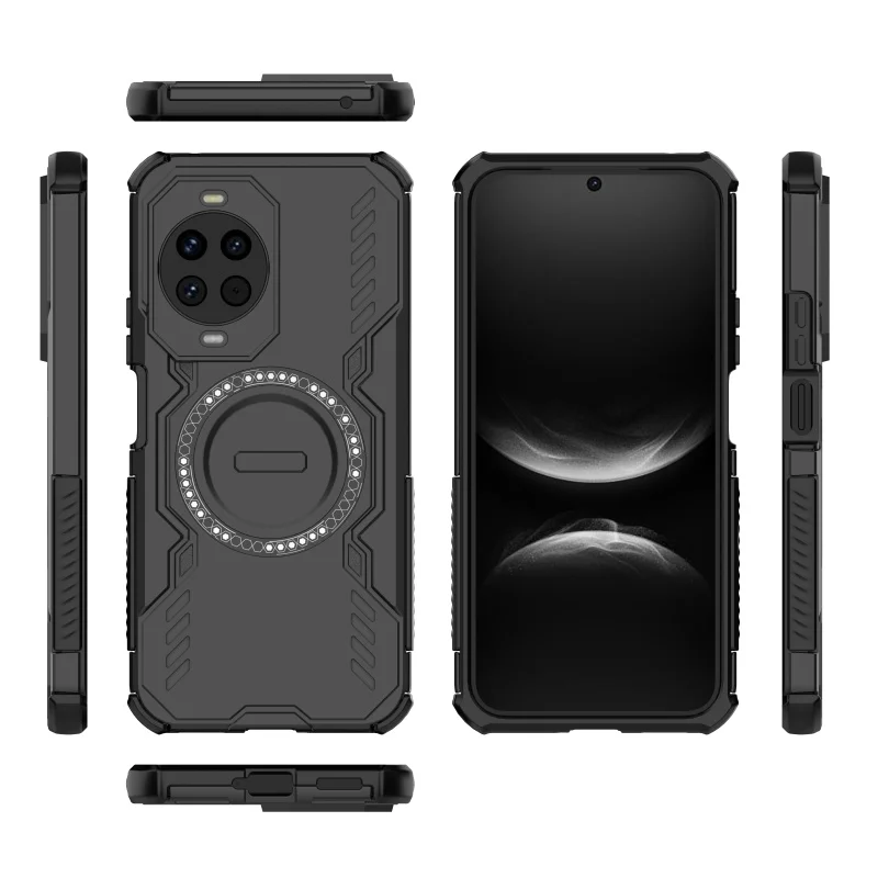 Para Huawei Nova 14 funda Huawei Nova 14 Capas armadura de parachoques a prueba de golpes atracción magnética Adsorción Fundas Huawei Nova 14 - imagen 5