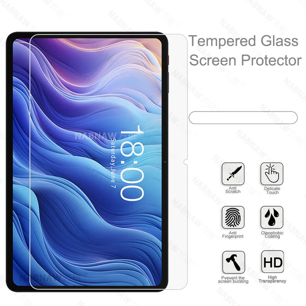Protector de pantalla HD a prueba de arañazos, vidrio templado para Teclast T60 2023, película protectora de tableta con revestimiento de aceite de 12 pulgadas, 2 piezas - imagen 4