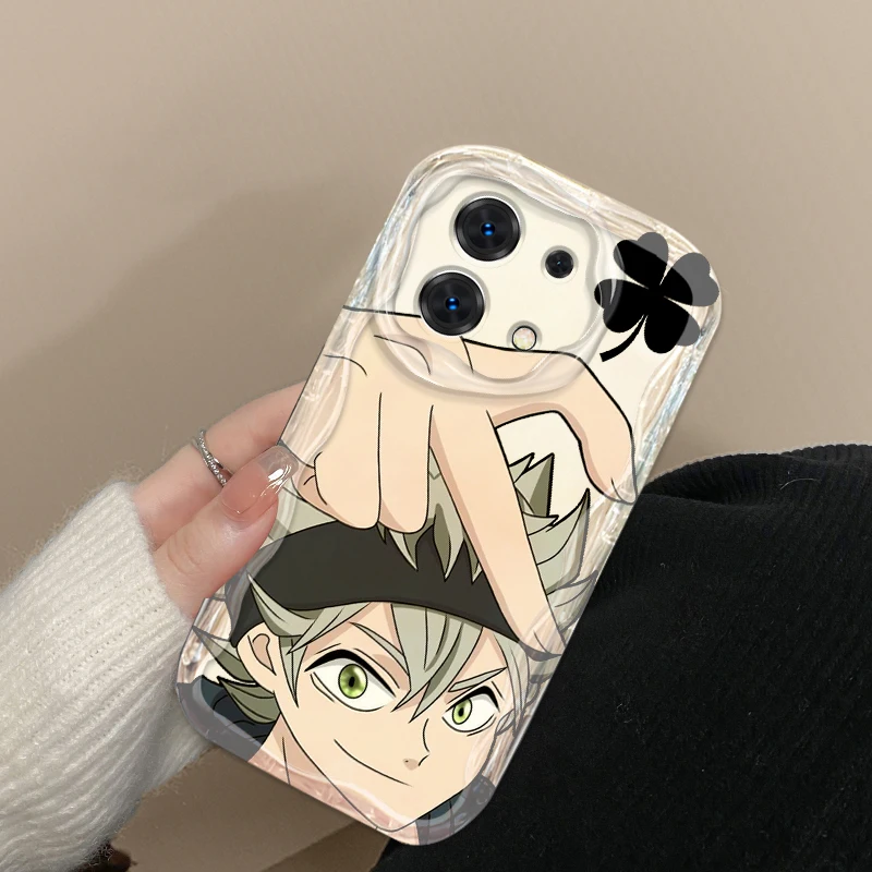 Arte Popular de Anime de clavo negro para Xiaomi Redmi Note 13, 12, 12S, 11S, 11, 10, 9, 8, 10A, 9C, 9T Pro Plus, funda de teléfono con aceite de onda 5G - imagen 4