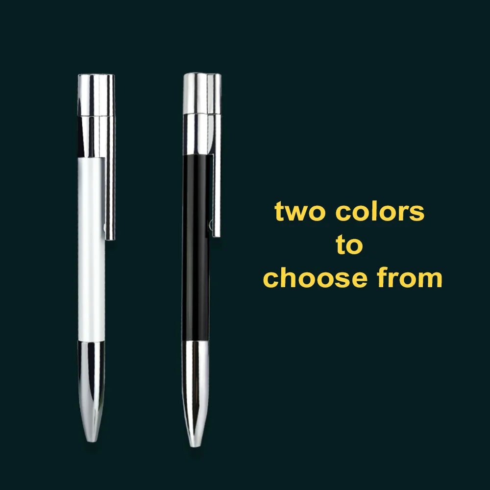 Zsuit Logotipo gratuito Bolígrafo de metal USB 32GB 64GB Unidad flash USB 2.0 Memory Stick 128G Pendrive 2 pulgadas Llave de almacenamiento USB Unidad USB - imagen 4