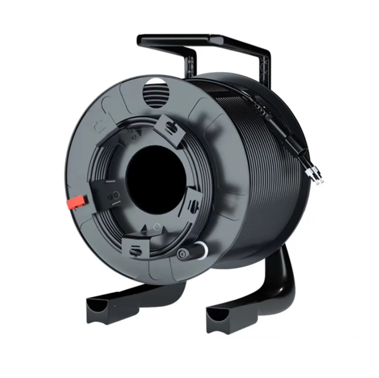 Cable de conexión de fibra blindada 2 núcleos 100m 5mm OM3 TPU PCD235 2C SC LC FC ST puente de fibra óptica multimodo 2 para exteriores FTTHELINK - imagen 2