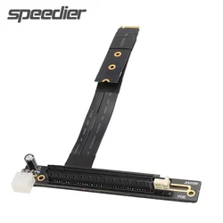 Adaptador M.2 NVMe a PCIe 3.0 X16 90 Grados Elevador para SSD