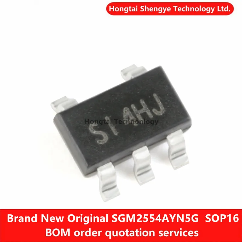 Nuevo Original SGM2554AYN5G serigrafía S14HJ SOT-23-5 1.85A límite de corriente, Chip de conmutación de potencia