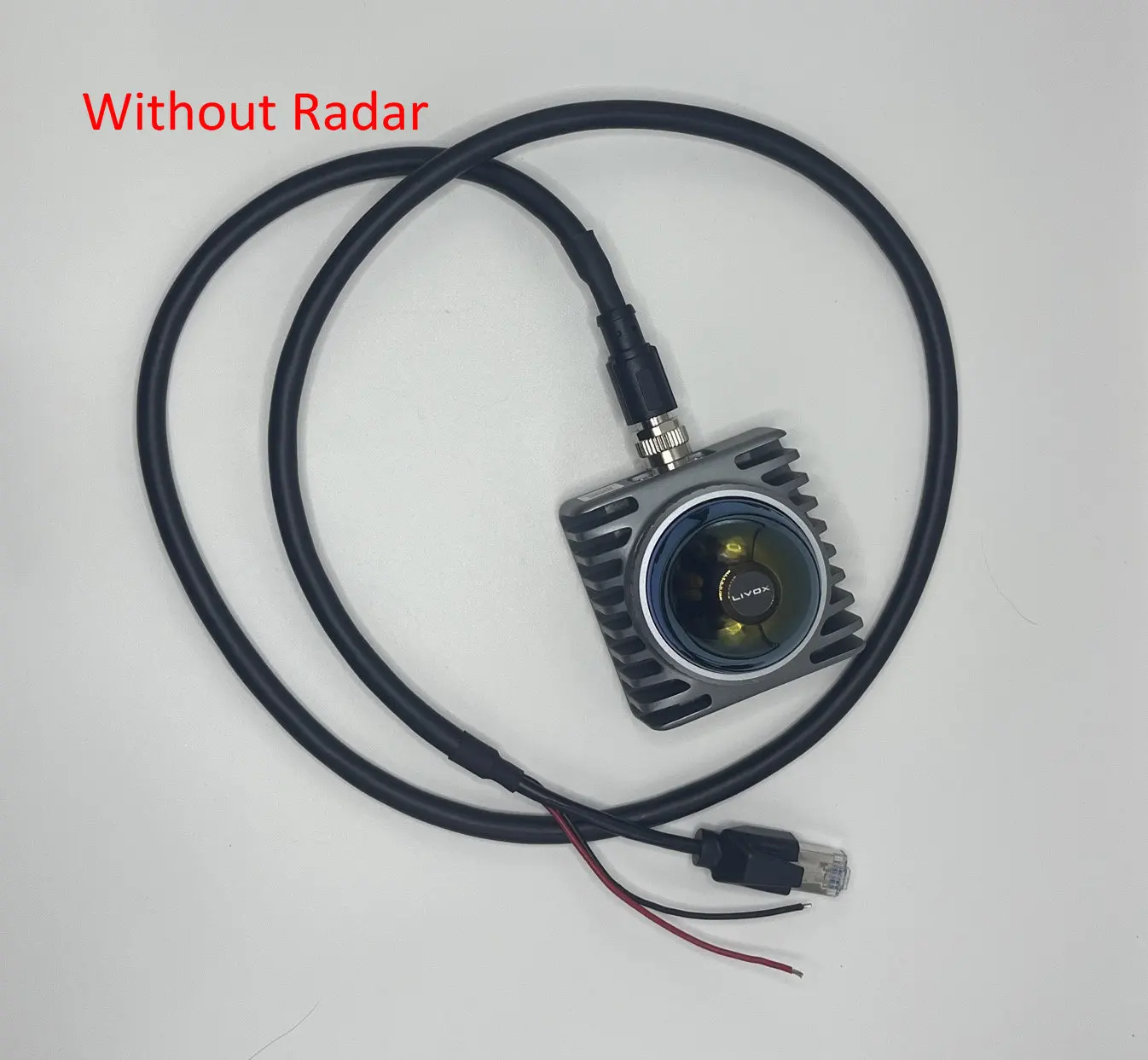 Livox Uno se divide en dos cables M12 enchufe de aviación codo de cabeza recta para Radar Mid360 Hap (TX) se puede personalizar