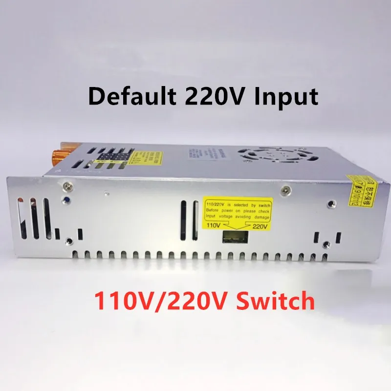 Transformadores de 480W CA 220V a CC 5V 12V 24V fuente de alimentación conmutada ajustable 36V 48V 60V 80V 120V 160V 220V con pantalla Digital - imagen 4