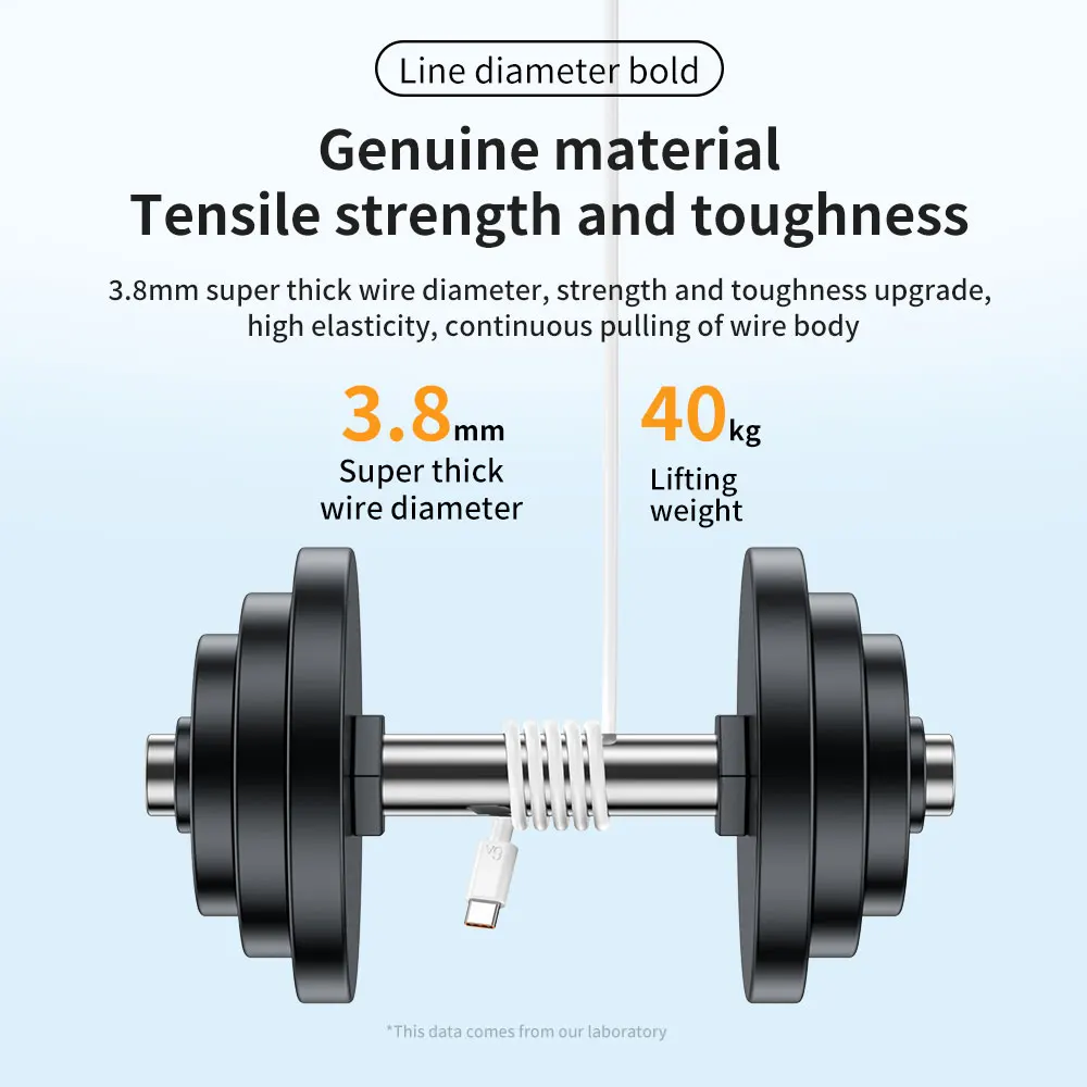 Cable súper cargador de 66W, 65W, 6A, Cable de datos de carga USB tipo C rápido para Xiaomi Poco M3 X3 NFC F3 redmi note 11, Samsung, Huawei, OPPO - imagen 4