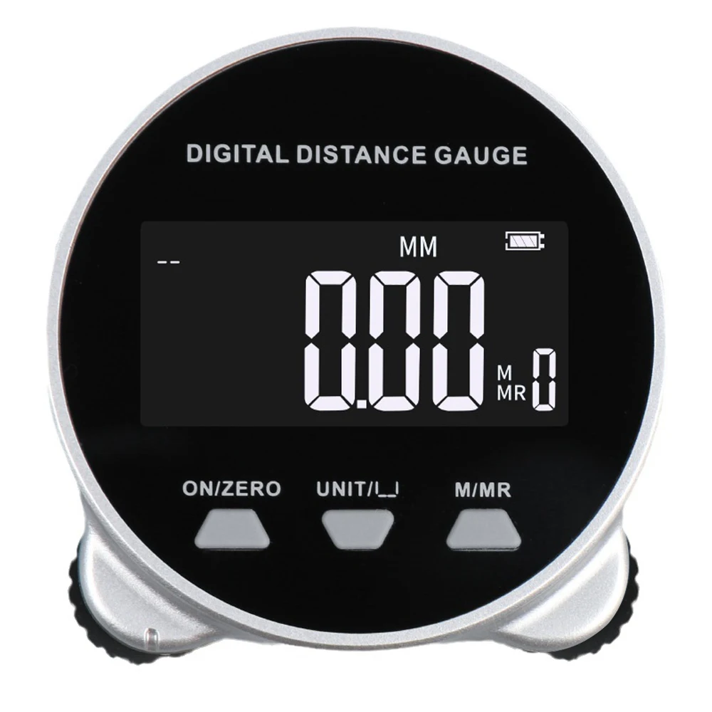 Regla eléctrica medidor de distancia cinta HD pantalla LCD regla herramientas cinta métrica curva objeto Irregular