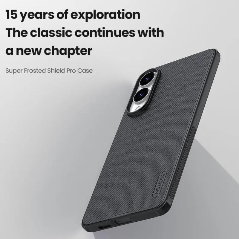 Para Samsung Galaxy S25 edge funda NILLKIN funda ajustada de alta calidad funda protectora súper esmerilada cubierta mate para PC - imagen 3