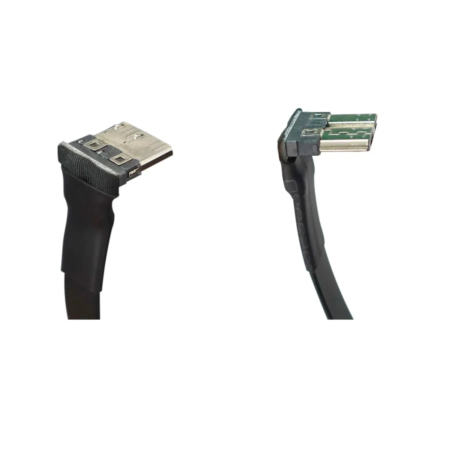 ADT codo FPV USB 3,0 tipo C a Micro-B Cable de extensión plano hembra a macho con marcador electrónico para GPS Monitor cardán de mano sin escobillas - imagen 5