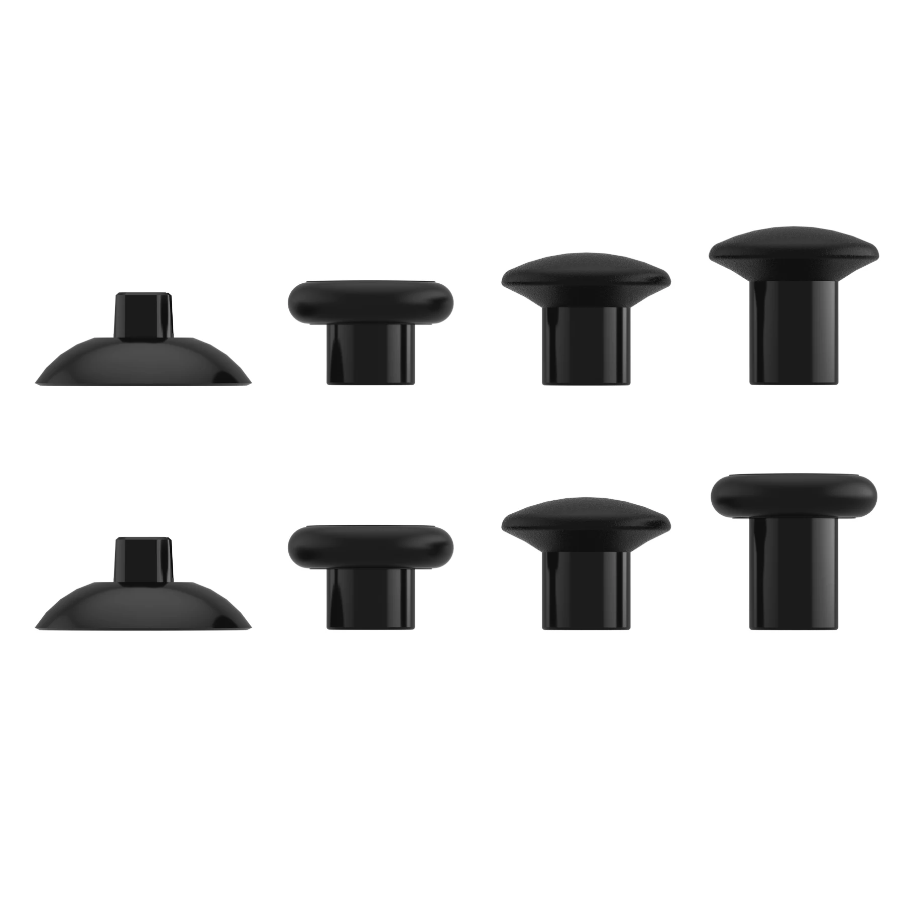 eXtremeRate Grips Joystick Thumbsticks Intercambiables para Xbox Core (Xbox Series X/S), para Xbox One S/X/Elite - Negro - imagen 5