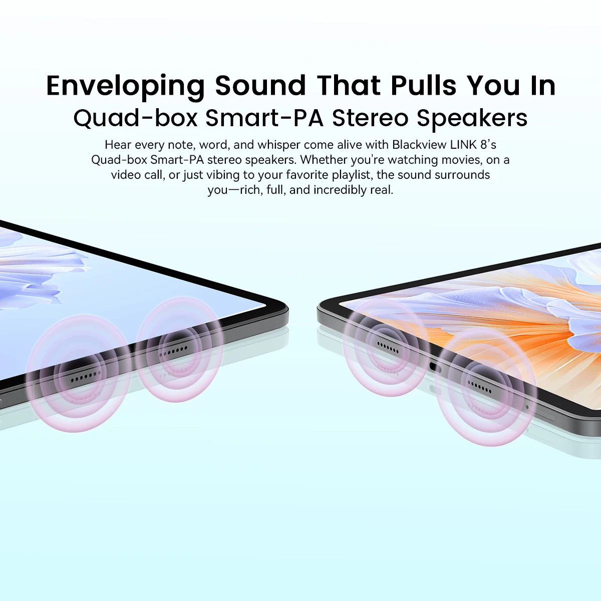 Blackview LINK 8 Tablet Pantalla 2K de 12,7" Octa-Core MT8781, batería de 8400 mAh, carga rápida de 18 W Cámara de 16 MP Tableta Android - imagen 4