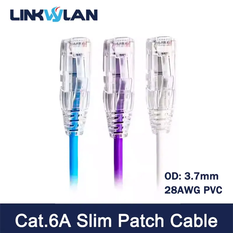Cable Ethernet Cat6A UTP 28AWG - Red RJ45 PVC - imagen 4