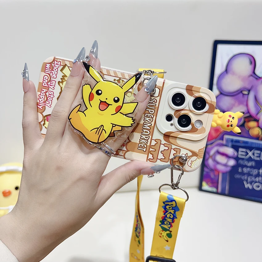 Para OPPO A15 94 54 55 53 74 96 57 17 58 78 60 39 Realme C55 53 35 30 21Y 11 33 63 61 67 funda de elfo para mascotas con cuerda de soporte - imagen 5