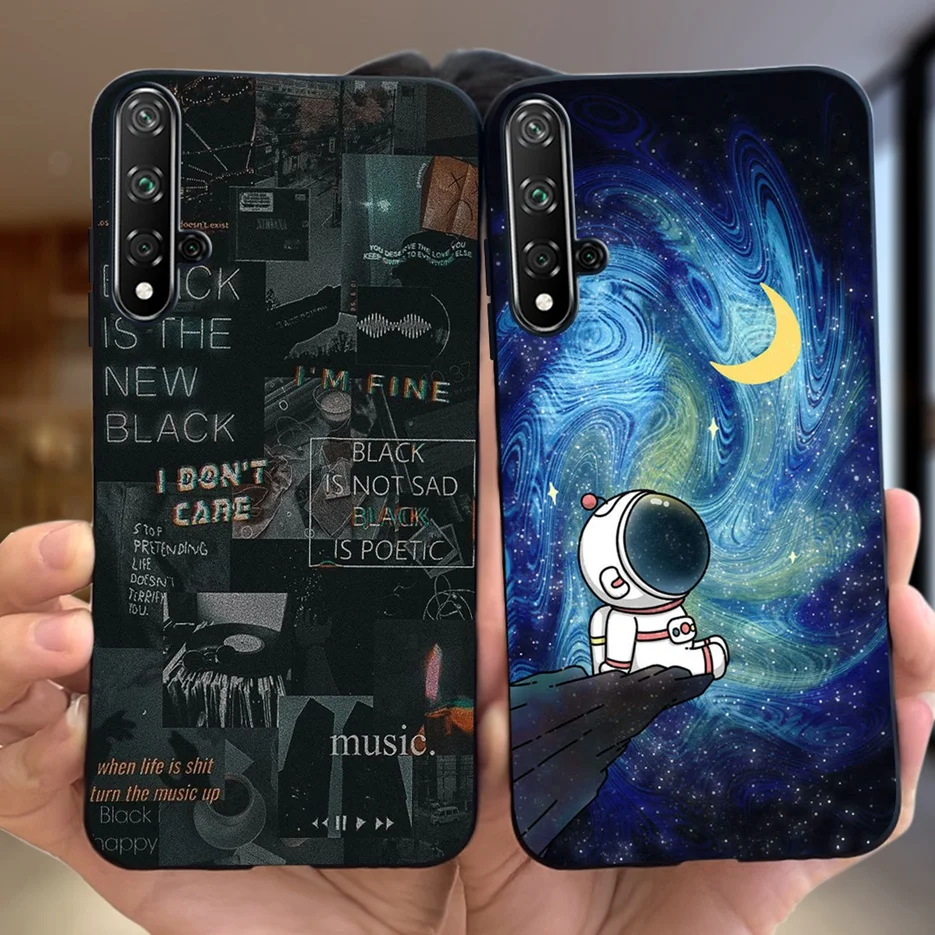 Funda de silicona suave para teléfono Huawei Nova 5T Honor 20, carcasa trasera con dibujos de dinosaurios - imagen 5