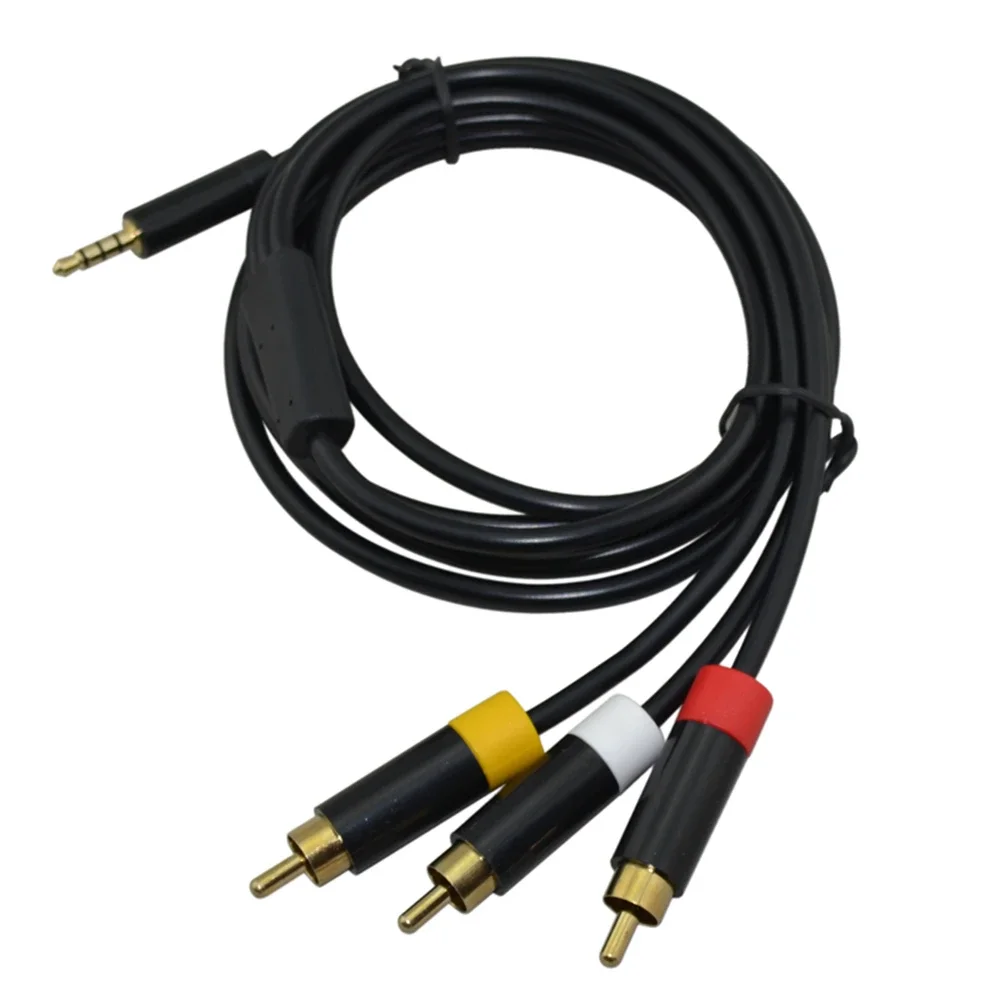 Cable de Audio y vídeo de CA compuesto 3RCT de repuesto para Cable AV de consola Xboxes 360 E - imagen 3