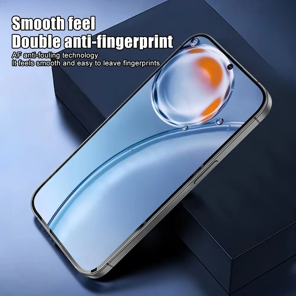 4 Uds revestimiento oleofóbico vidrio templado para Poco X6 Pro 5G X5 X4 X3 NFC F6 Pro F5 F3 C65 M6 Pro 4G M5s M4 M3 M2 protectores de pantalla
