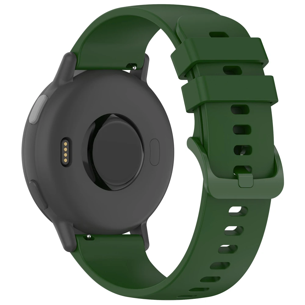 Para Garmin Forerunner 265 255 245 correa de música 22 20mm pulsera deportiva de silicona Venu 3 Venu2 Plus SQ 2/Vivoactive 3 4 5 correa de reloj - imagen 5