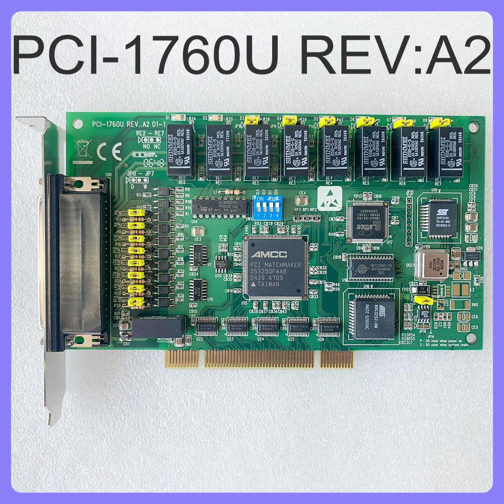 Tarjeta de entrada digital de aislamiento de salida de relé de 8 vías PCI-1760U REV:A2 - imagen 2