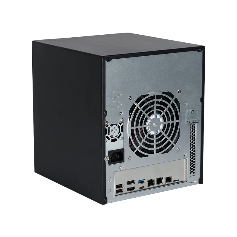 XCY NAS Mini PC 4/6/8 Bay 2,5 3,5 pulgadas HDD Intel N150 DDR5 RAM M.2 NVME SSD 10G Ethernet tipo C Win11/10 Linux FreeNAS RAID - imagen 3