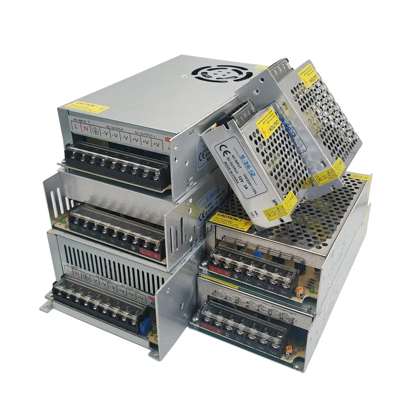 Fuente de alimentación conmutada de 220V a 12 V CC, fuente de alimentación de 220V a 12 V CC, 1A, 2A, 3A, 5A, 6A, 8A, 10A, 15A, 20A, 30A, 40A, CA, AC-DC - imagen 2