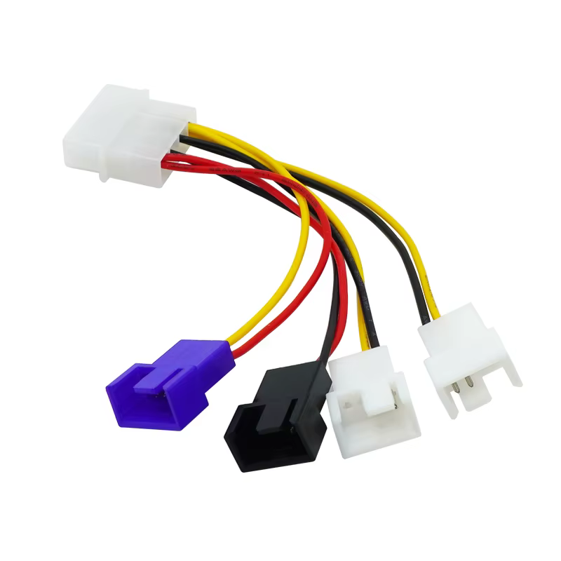 Cable Molex Ventilador PC – Regulación 12V/7V/5V (3 pines) - imagen 3
