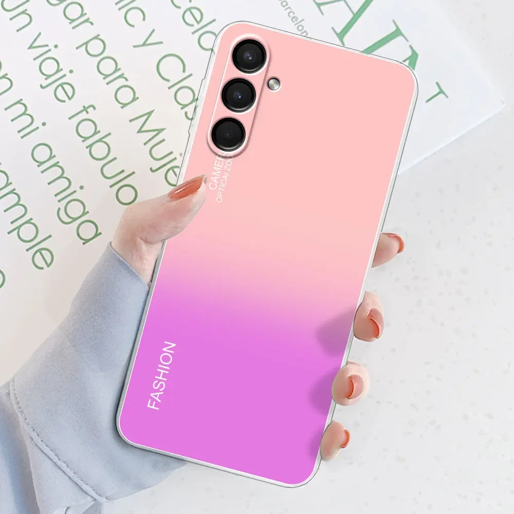 Funda de silicona transparente para teléfono Samsung Galaxy M54 5G, carcasa de TPU suave, mármol, parachoques - imagen 5