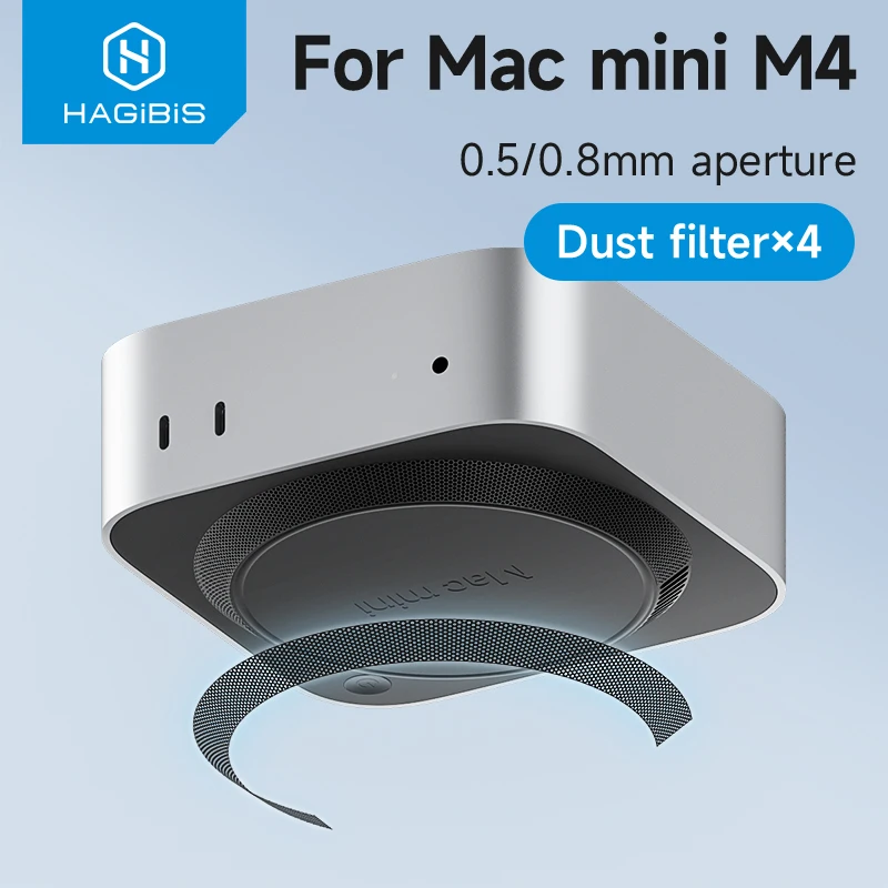 Hagibis Filtro Antipolvo Mac mini M4 / M4 Pro – Protección PVC - imagen 3