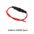 5x20mm 22AWG(5Pcs)
