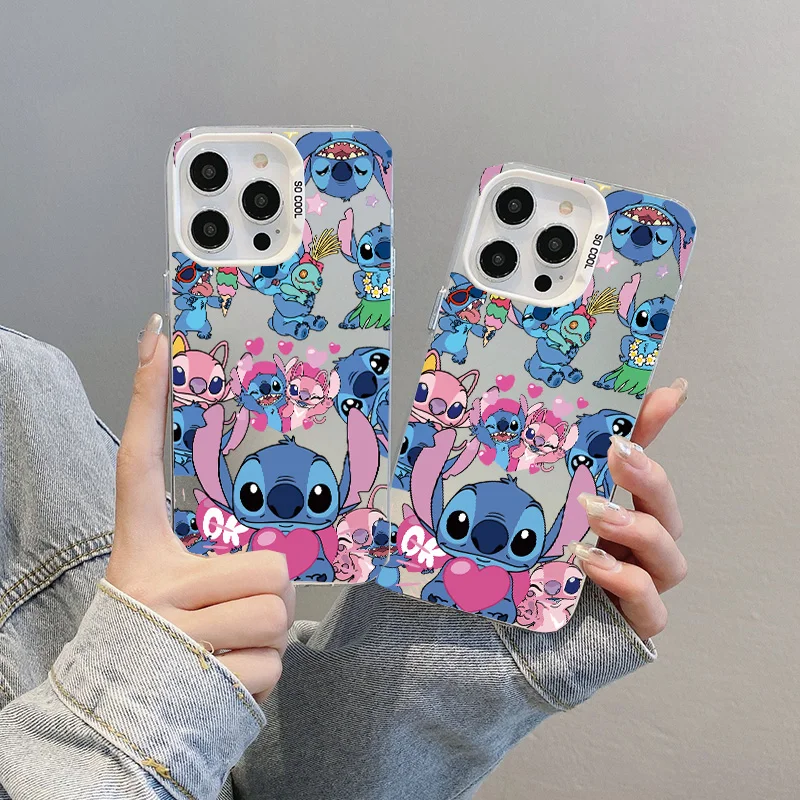 Funda bonita de dibujos animados Stitch para Infinix Smart 8 7 Hot 40i 30 40 Pro 12 Play Tecno Spark Go 10C 20C 10 20 Pro Camon 20 Pro - imagen 4