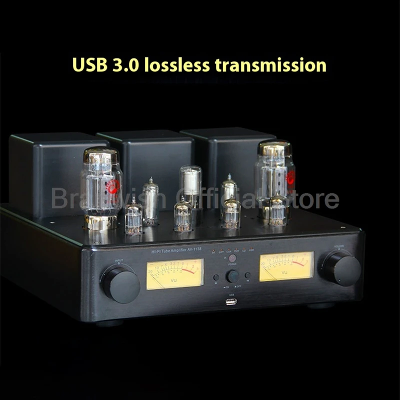 Amplificador de tubo de 150W, sistema estéreo HiFi de 4-8ohm, amplificadores Bluetooth, USB Coaxial óptico para subwoofer activo de cine en casa - imagen 3