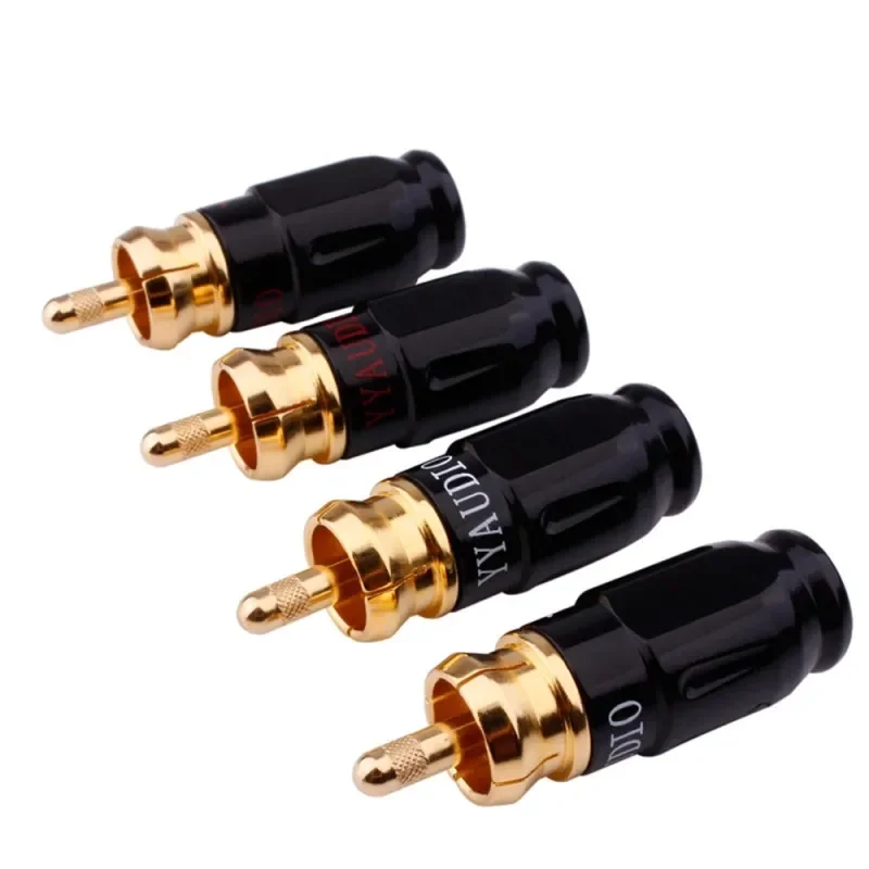 Conector Jack RCA, conectores macho, Terminal de altavoz, conectores de Audio para amplificador, sistema de sonido de cine en casa, electrónica de consumo - imagen 3